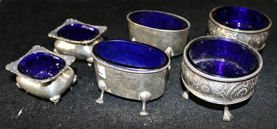 3 pairs salts